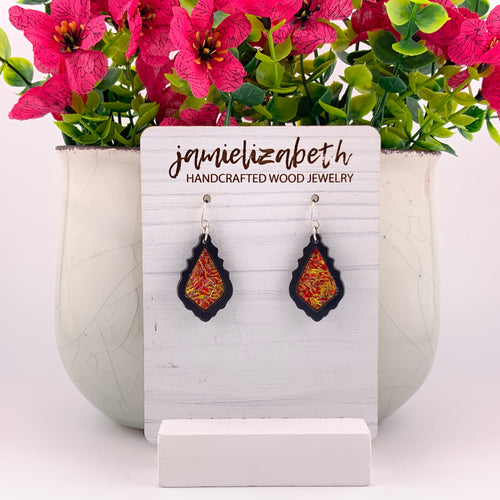 Fall Tinsel Time - Marquise and Chandeliers