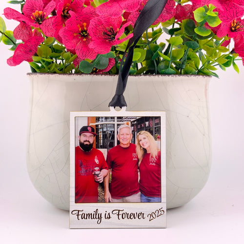 Personalized Photo Frame - Jamielizabeth Christmas Ornament (See directions)