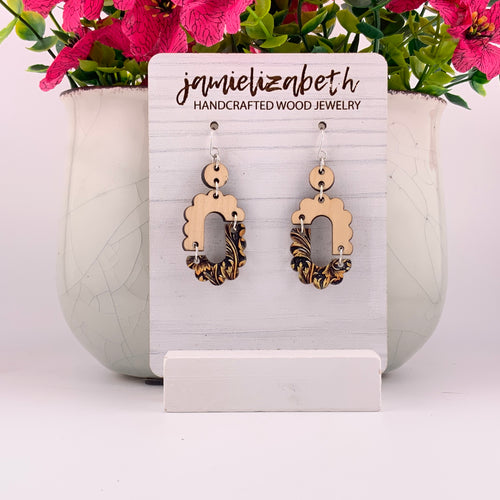 Tan Tooled Boho Bubbles