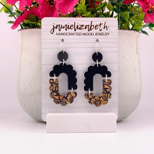 Tan Tooled Boho Bubbles