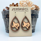 Heart of Texas Earrings (Vault)