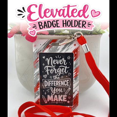 School Spirit Elevated - Canyon Cougars Lanyard