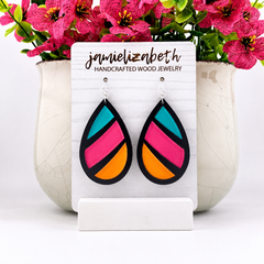 Go Spurs Go - Fiesta Earrings