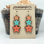 Stacked Starfish Earrings *Vault
