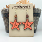 Coral Spectacular Starfish - Earrings (Vault)