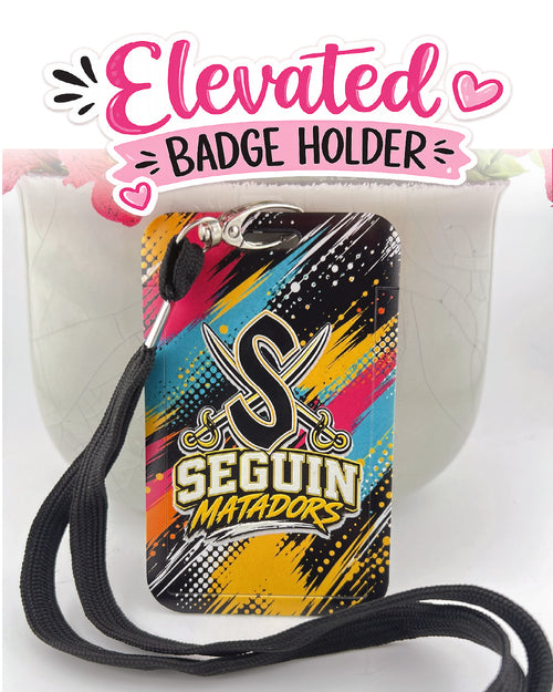 School Spirit Elevated - Seguin Matadors Lanyard