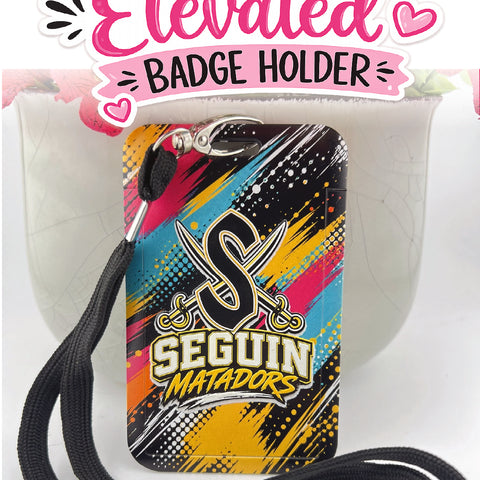 School Spirit Elevated - Seguin Matadors Lanyard