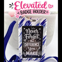School Spirit Elevated - New Braunfels Unicorns Lanyard