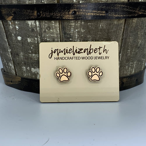 Pawprint Dangles & Studs