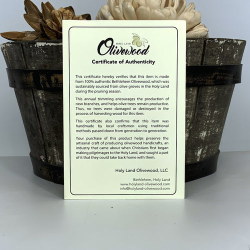 Christmas Star (Holy Land Olivewood) (Vault)