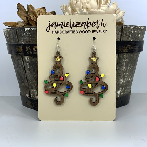 Swirly Christmas Lights Tree (Vault)