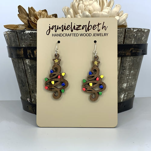 Swirly Christmas Lights Tree (Vault)