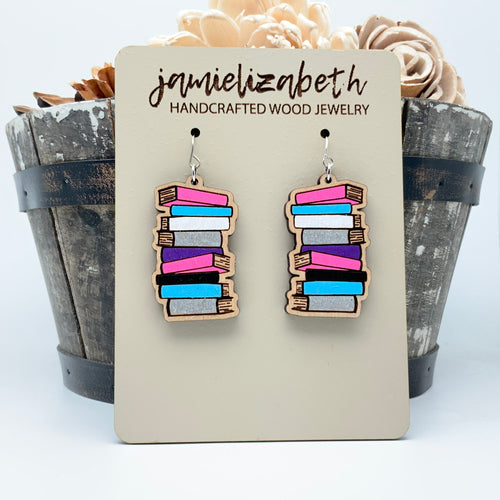 Love of Reading Vibrant - Earrings (Vault)