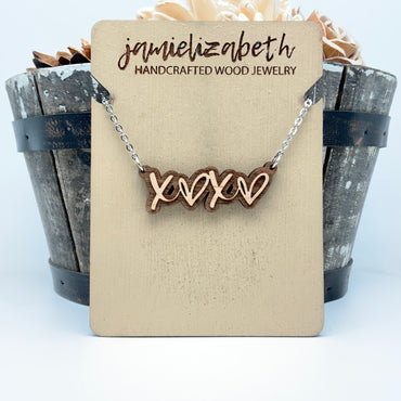 XOXO Bar Necklace  (Vault)