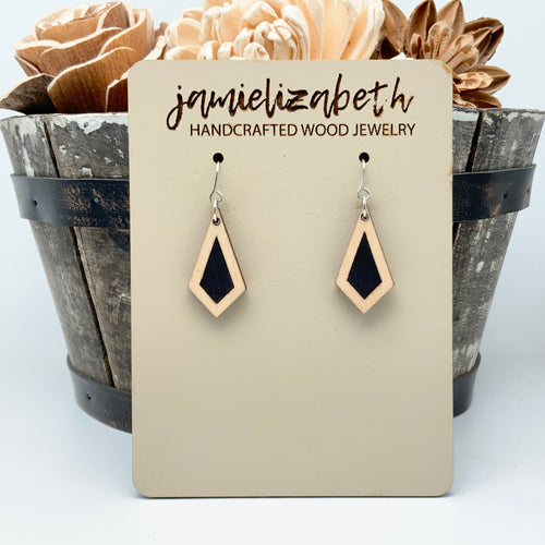 Black Cork Earrings (Vault)