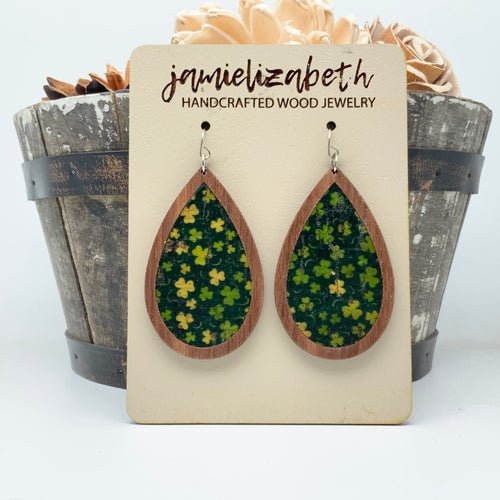 Shamrock Cork - Earrings (Vault)
