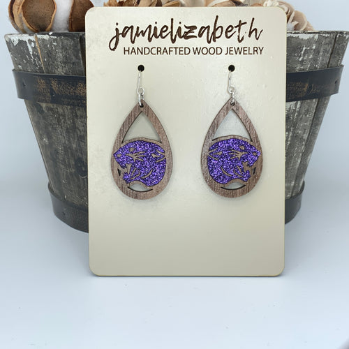 Panther Pride - Earrings or Necklace