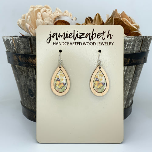 Beautiful Butterfly Cork - Earrings (Vault)