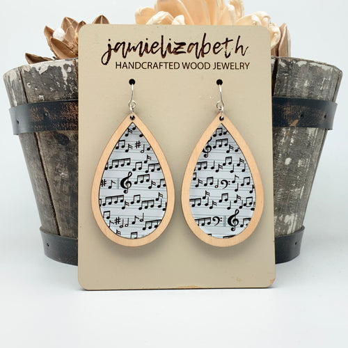 Musical Notes Teardrops (Vault)