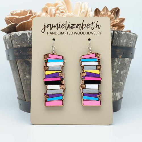 Love of Reading Vibrant - Earrings (Vault)