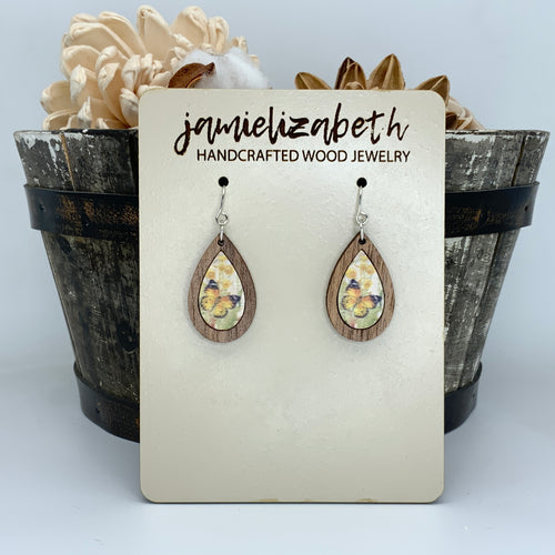 Beautiful Butterfly Cork - Earrings (Vault)