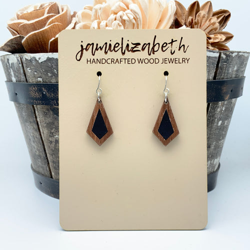 Black Cork Earrings (Vault)