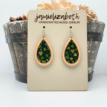 Load image into Gallery viewer, Shamrock Cork - Earrings (Vault)

