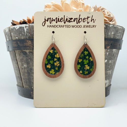 Shamrock Cork - Earrings (Vault)