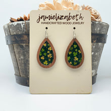 Load image into Gallery viewer, Shamrock Cork - Earrings (Vault)
