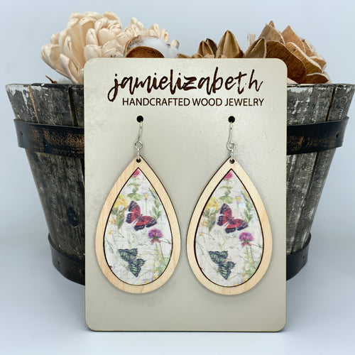 Beautiful Butterfly Cork - Earrings (Vault)