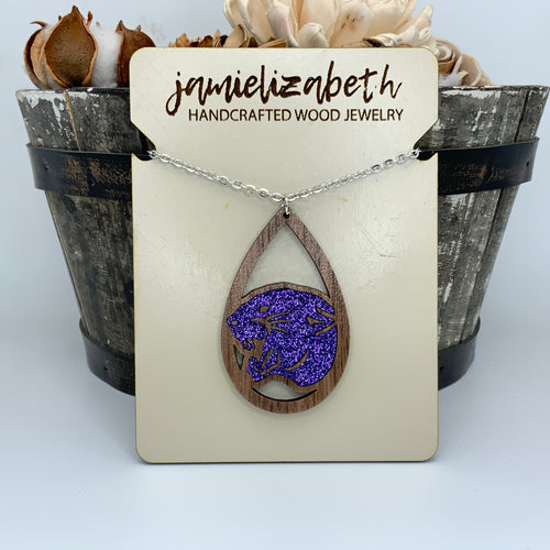 Panther Pride - Earrings or Necklace
