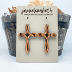 Infinity Cross - Earrings or Necklace