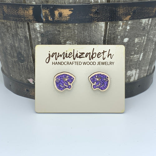 Panther Pride - Earrings or Necklace