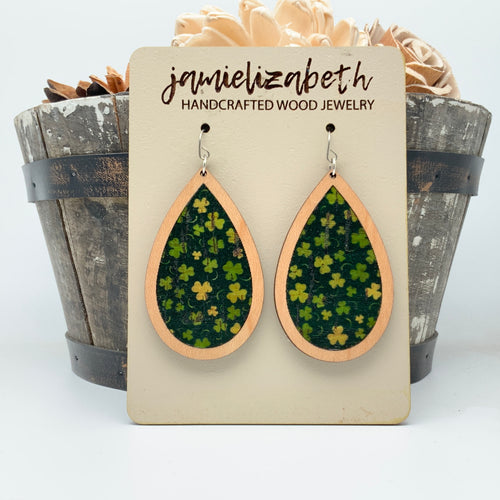 Shamrock Cork - Earrings (Vault)