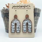 Musical Notes Rainbows - Earrings or Necklace