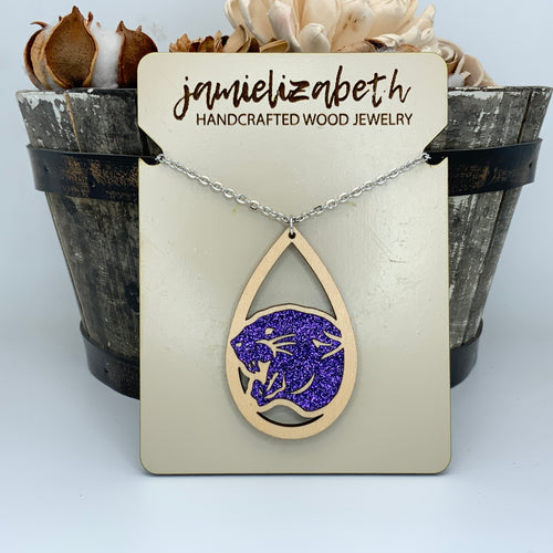 Panther Pride - Earrings or Necklace