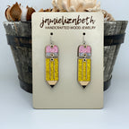 Teacher Pencil Earrings (Vault)